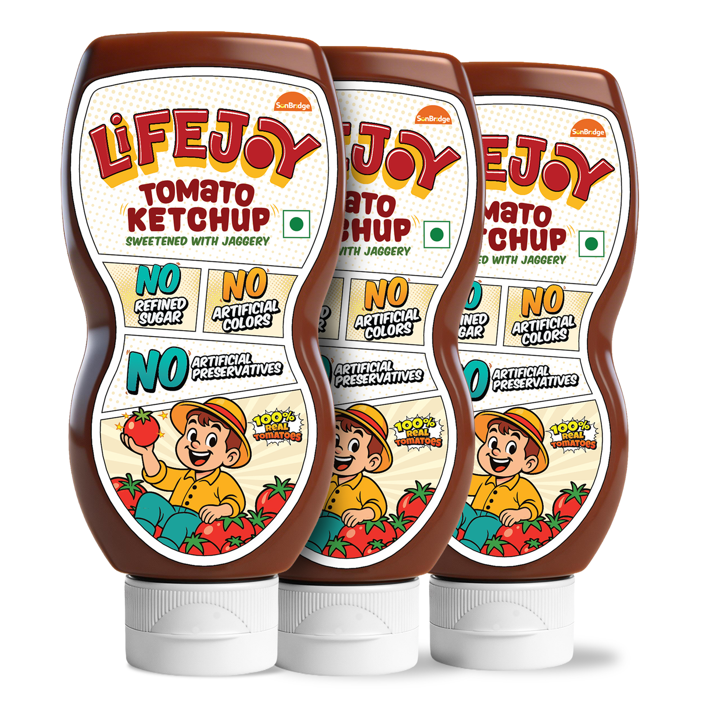 LifeJoy Tomato Ketchup | Sweetened with Jaggery