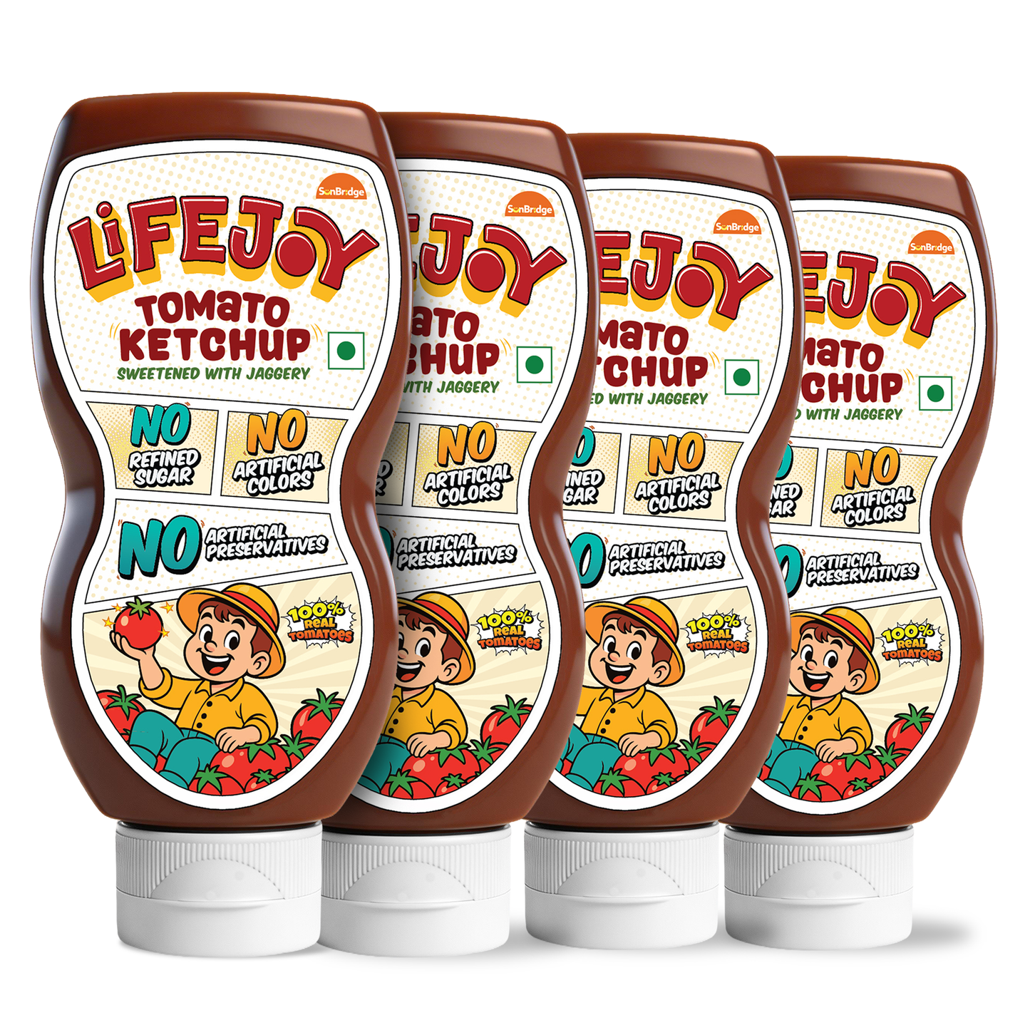 LifeJoy Tomato Ketchup | Sweetened with Jaggery