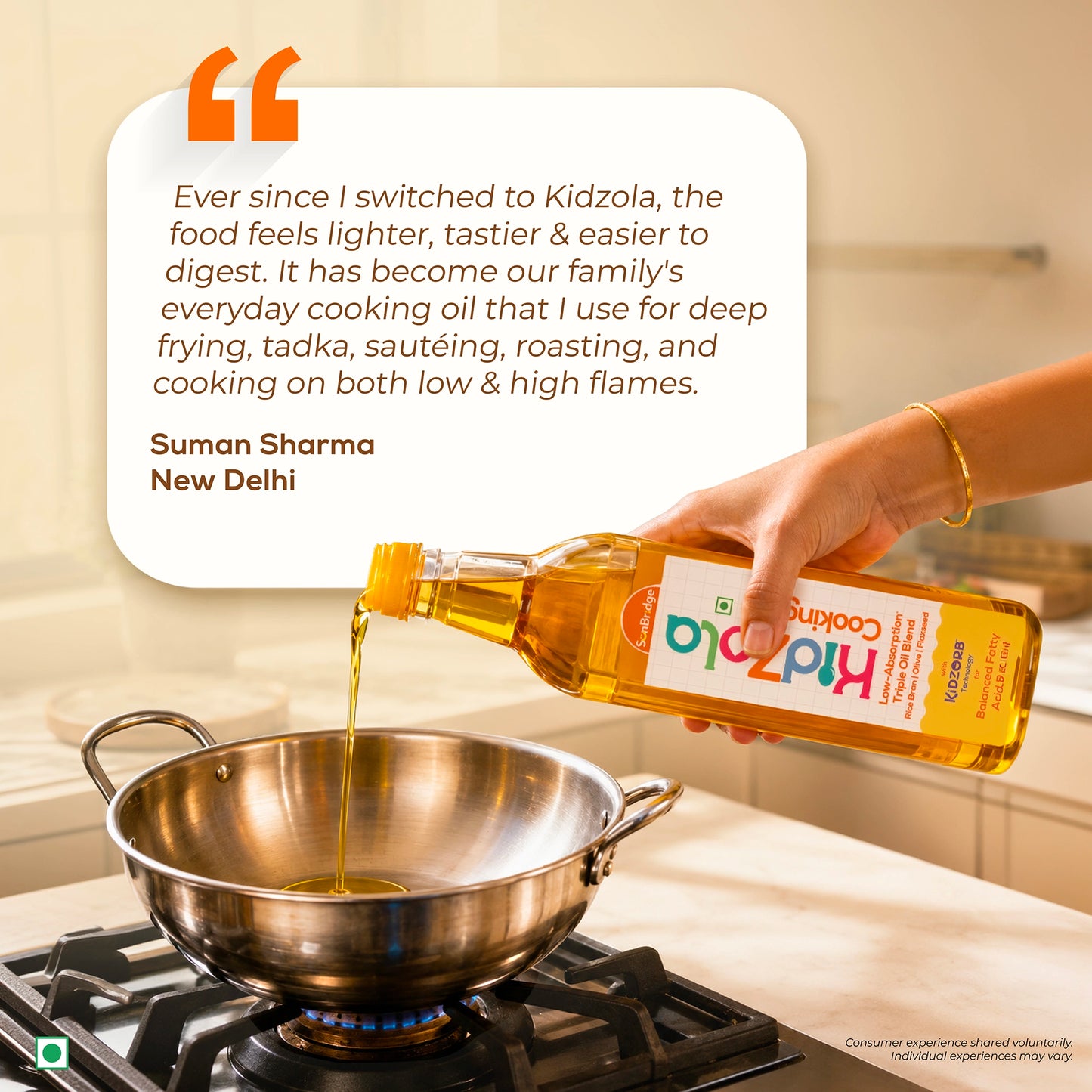 KidZola Cooking Oil | Low Absorption Oil | Triple Oil Blend