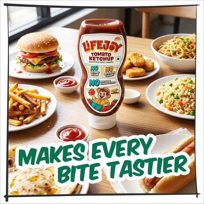 LifeJoy Tomato Ketchup | Sweetened with Jaggery