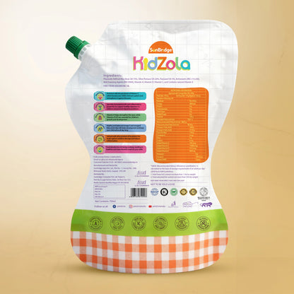 Kidzola Cooking Oil & AlphaKid Pro Milk Mix Combo (Jar)