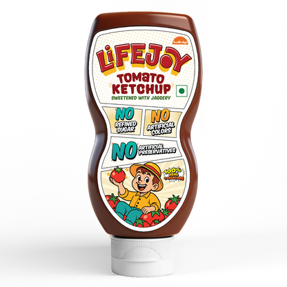 LifeJoy Tomato Ketchup | Sweetened with Jaggery