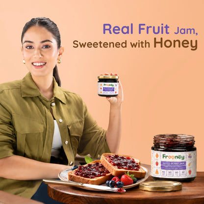 LifeJoy Pack of 2 with Frooney Mixed Berry & Strawberry Jam Combo