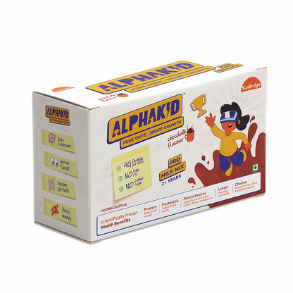 Alphakid Pro Milk Mix | Monocarton | Chocolate Flavor - 2 Set