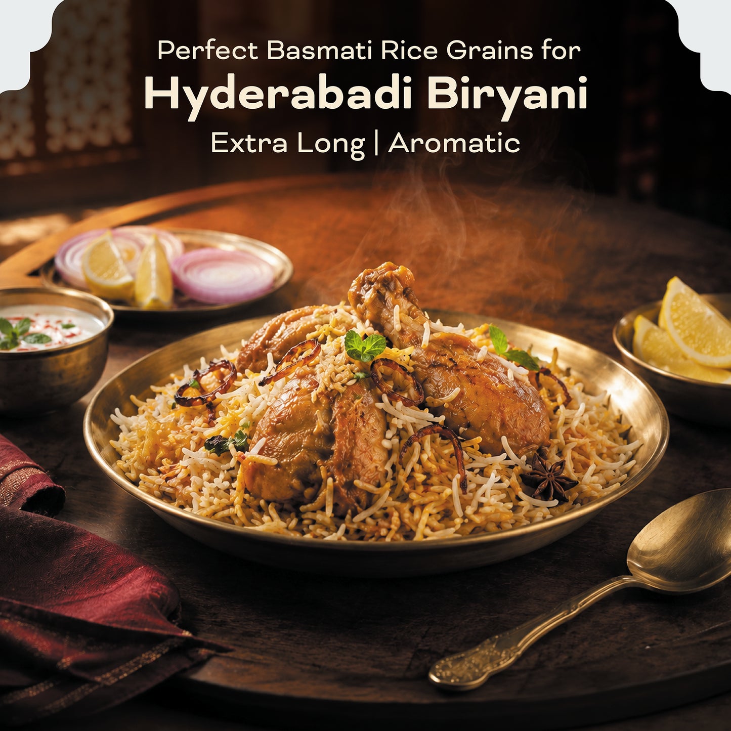 UNIRICE DUM-E-NOOR For Hyderabadi Biryani