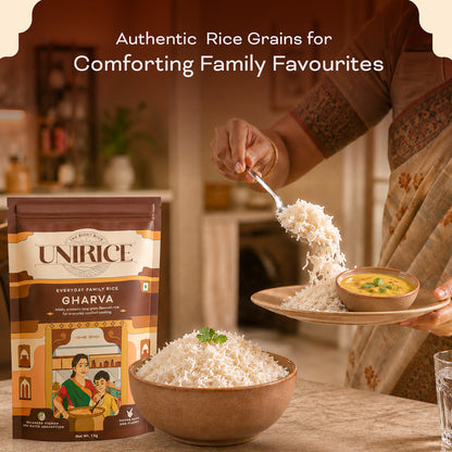 UNIRICE GHARVA For Daily Meals