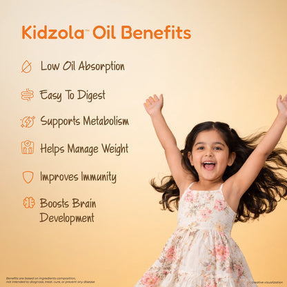 Kidzola Cooking Oil & AlphaKid Pro Milk Mix Combo (Jar)
