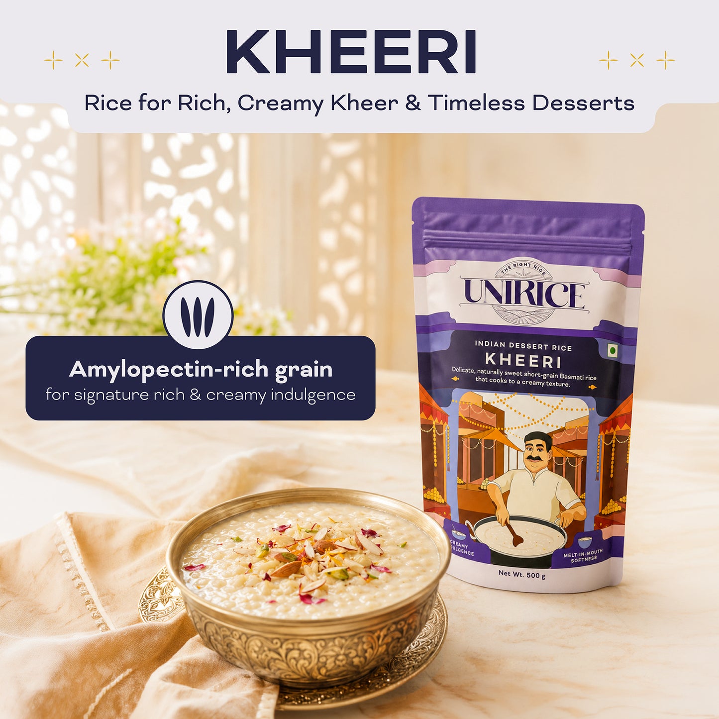 UNIRICE KHEERI For Kheer & Traditional Desserts