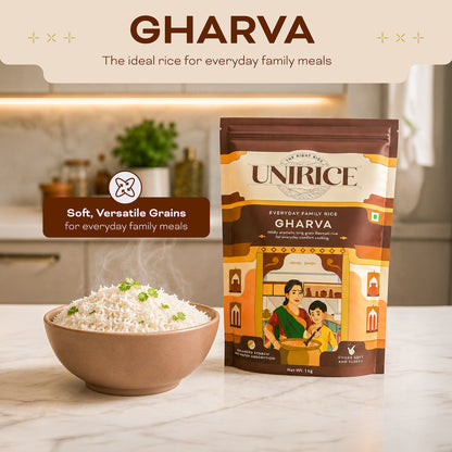 UNIRICE GHARVA For Daily Meals