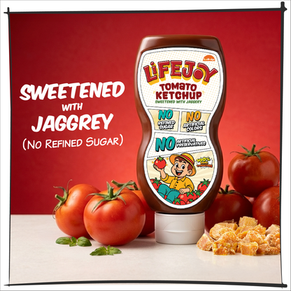 LifeJoy Tomato Ketchup | Sweetened with Jaggery
