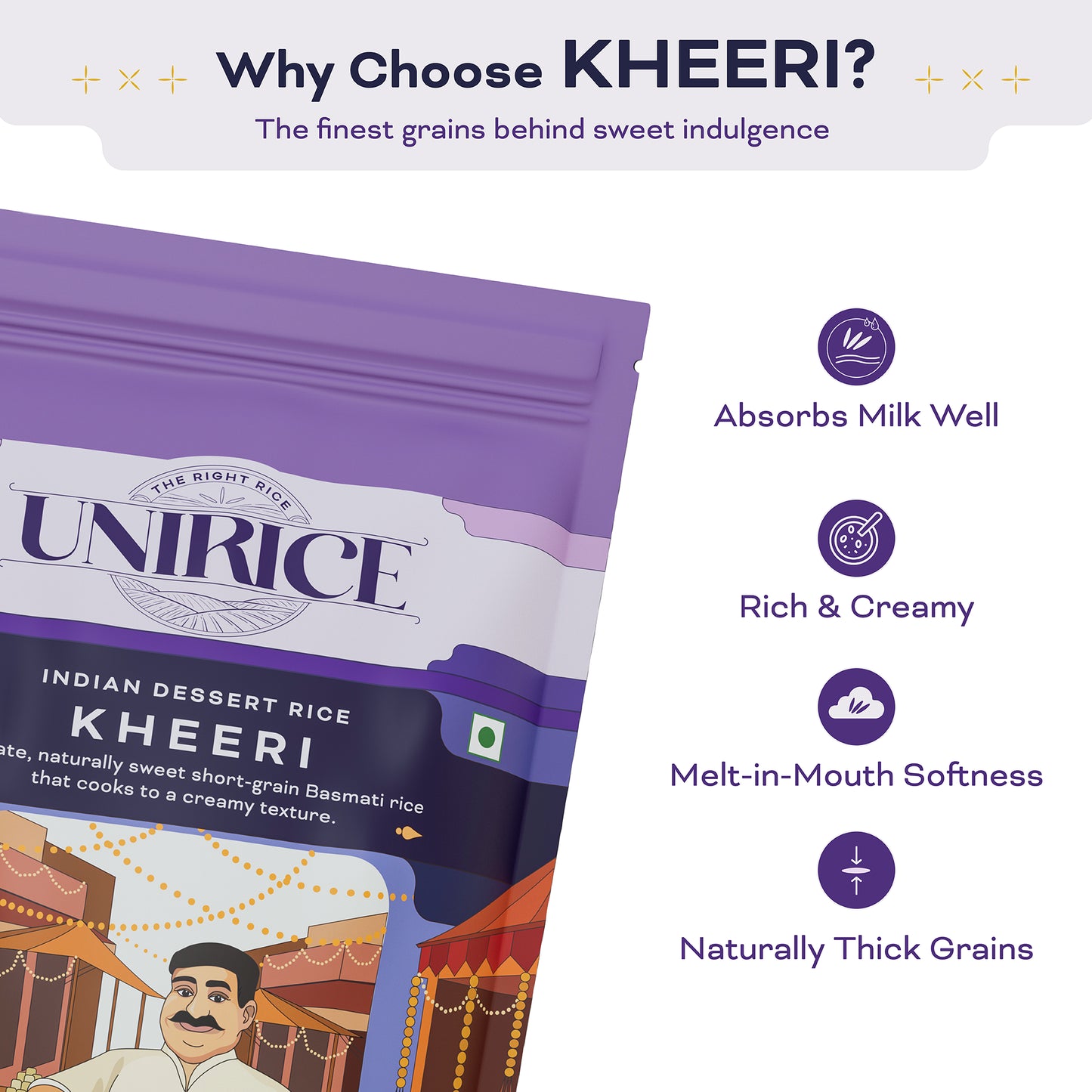 UNIRICE KHEERI For Kheer & Traditional Desserts