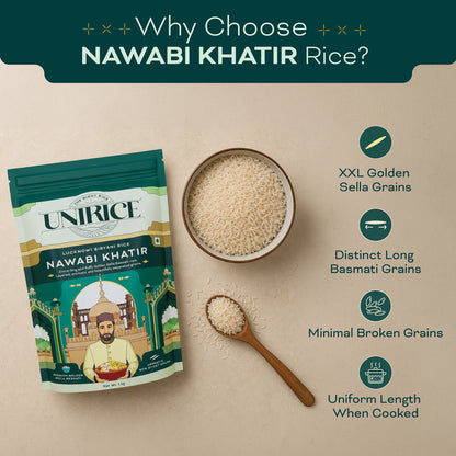UNIRICE NAWABI KHATIR For Lucknowi Biryani