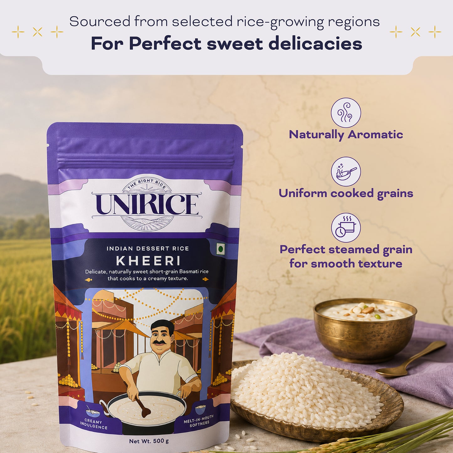 UNIRICE KHEERI For Kheer & Traditional Desserts