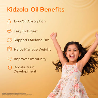 KidZola Cooking Oil | Low Absorption Oil | Triple Oil Blend