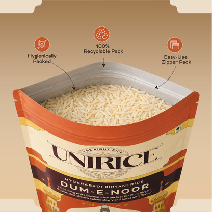 UNIRICE DUM-E-NOOR For Hyderabadi Biryani