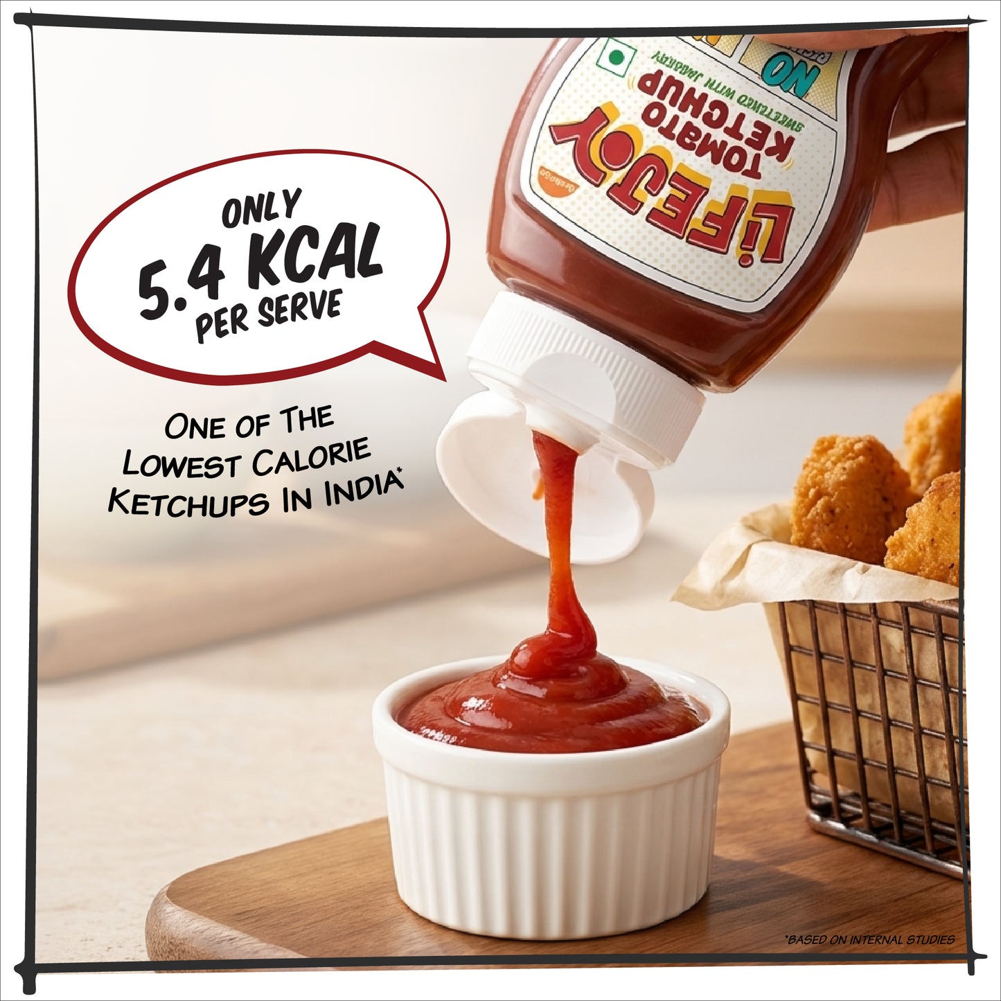 LifeJoy Tomato Ketchup | Sweetened with Jaggery