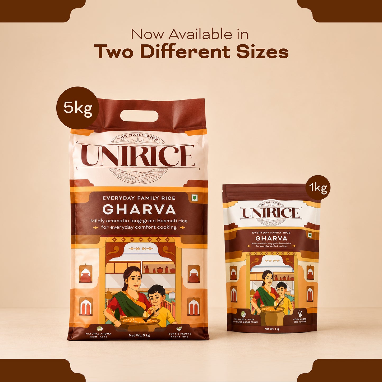 UNIRICE GHARVA For Daily Meals
