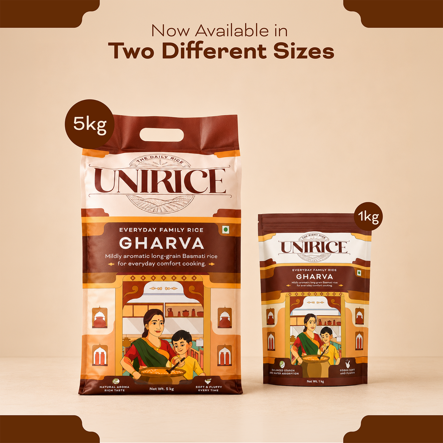 UNIRICE GHARVA For Daily Meals