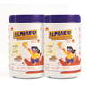 Alphakid | Pure Taste Smart Growth | Pro Milk Mix | Chocolate Flavour |  4g Protein Per Serve - 2 Jar