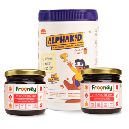 Frooney Strawberry Jam Pack of 2 & AlphaKid Pack of 1