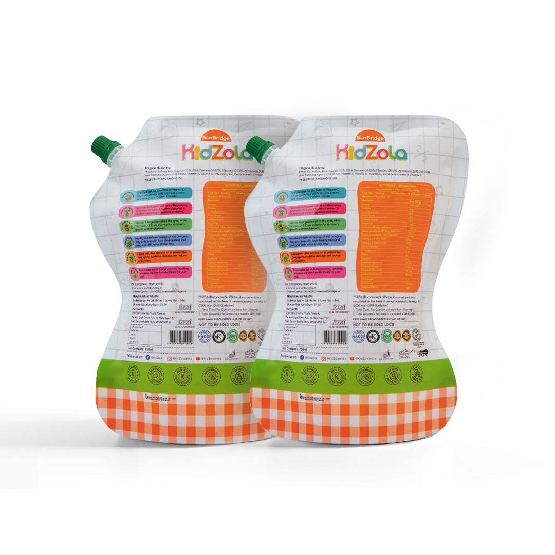 Kidzola Cooking Oil | Low Absorption Oil