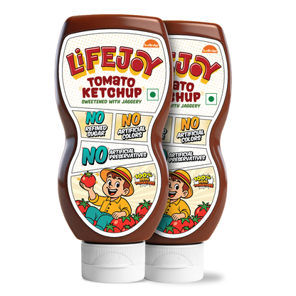 LifeJoy Tomato Ketchup | Sweetened with Jaggery