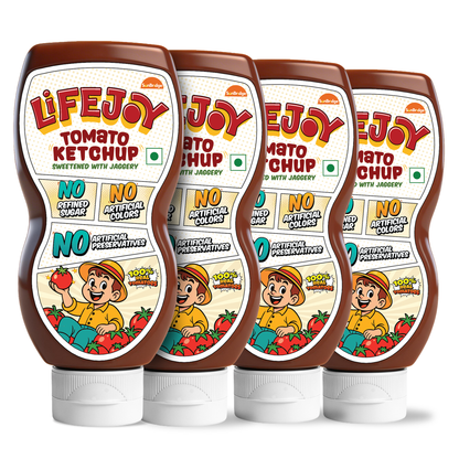LifeJoy Tomato Ketchup | Sweetened with Jaggery